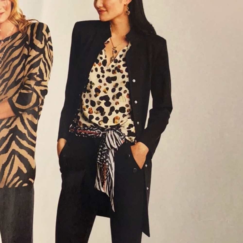 CAbi Fall 2020 Maestro Snap Button Jacket M